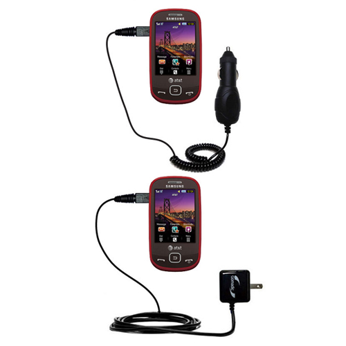 Car & Home Charger Kit compatible with the Samsung Flight SGH-A797