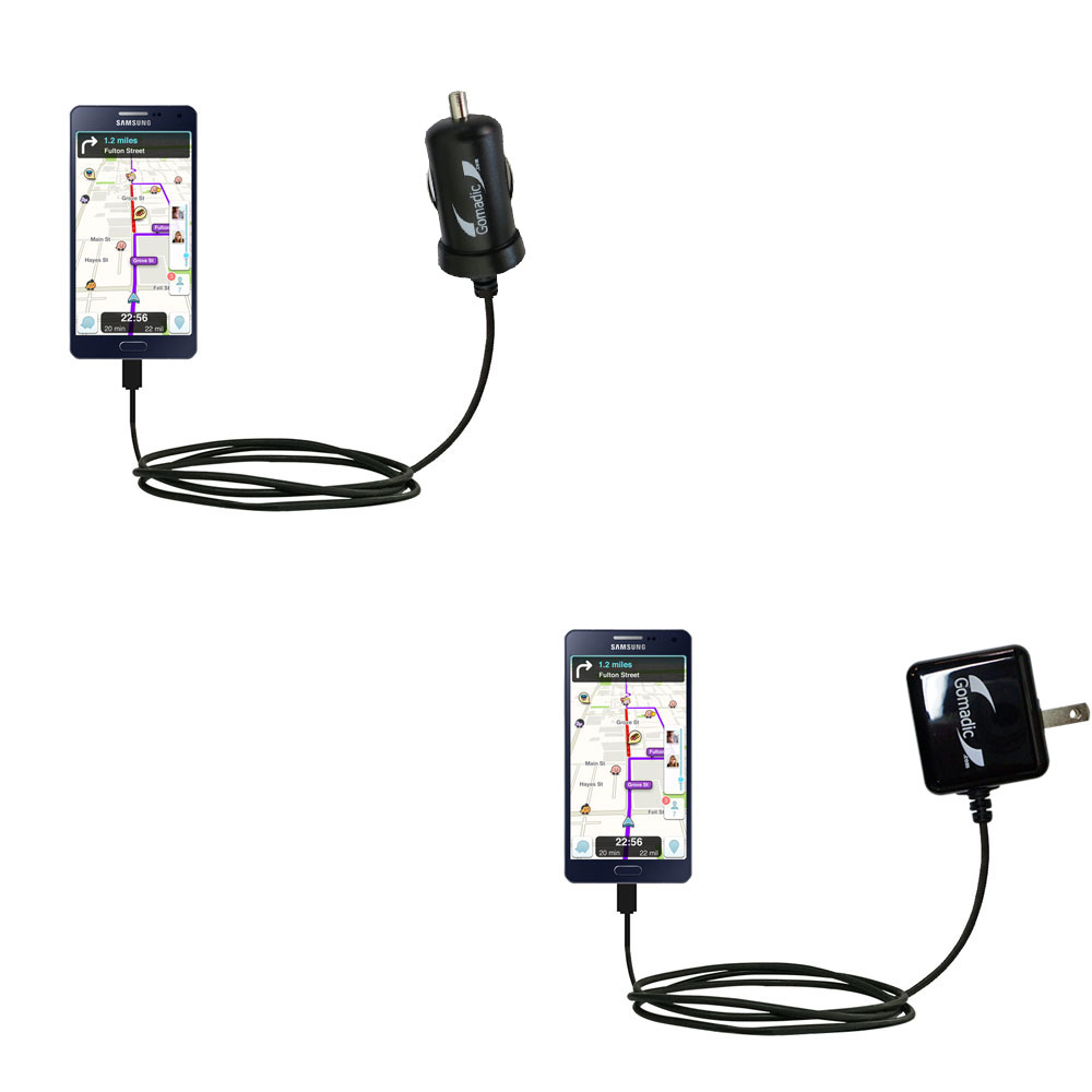 Car & Home Charger Kit compatible with the Samsung Galaxy A3