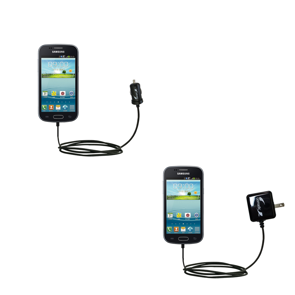 Car & Home Charger Kit compatible with the Samsung Galaxy Amp