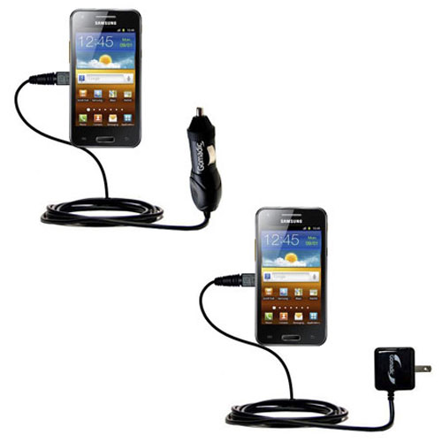 Car & Home Charger Kit compatible with the Samsung Galaxy Beam / I8530