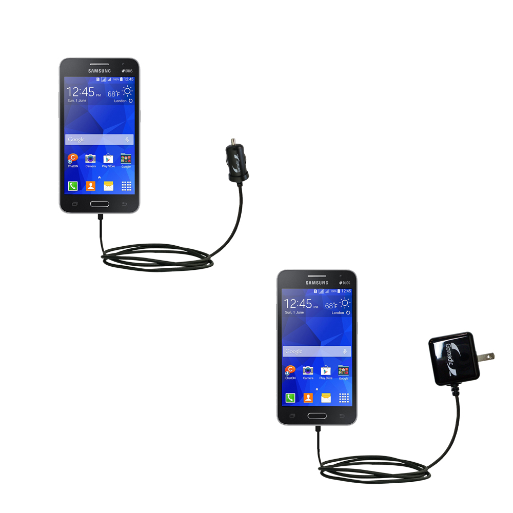 Car & Home Charger Kit compatible with the Samsung Galaxy Core