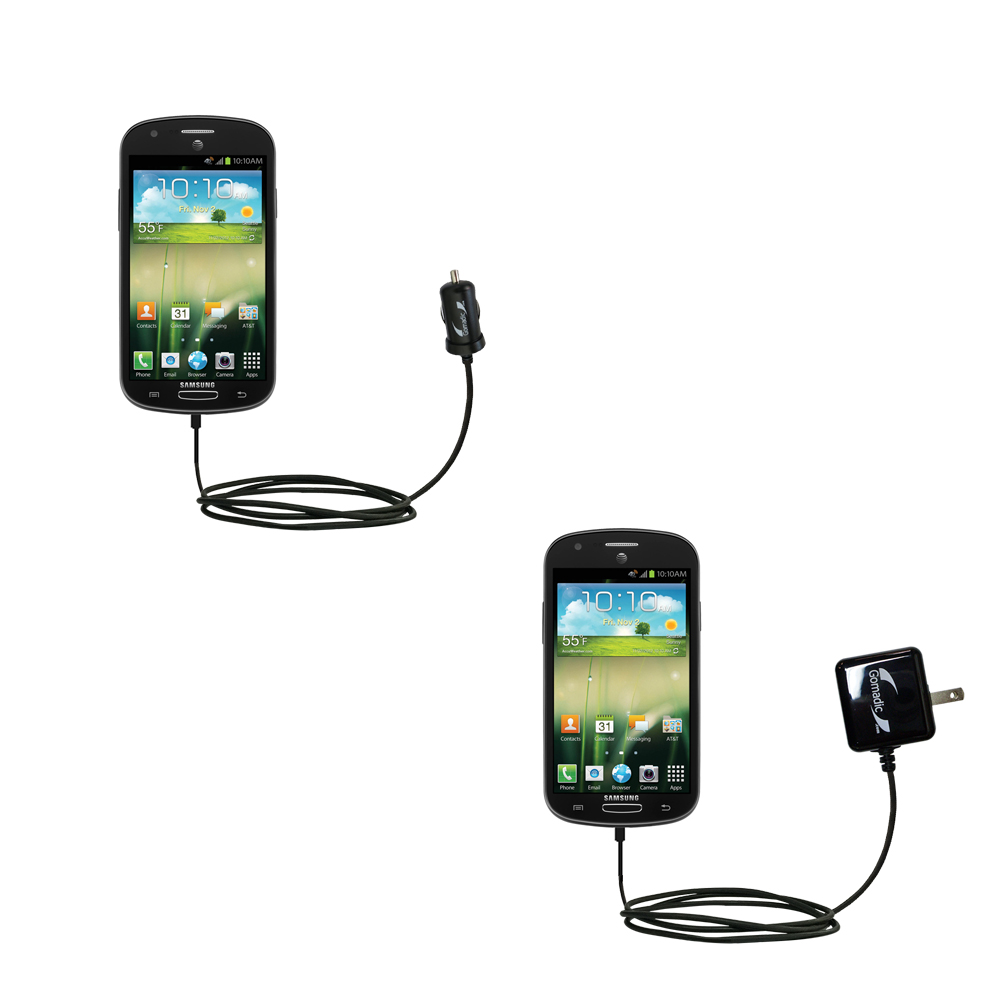 Car & Home Charger Kit compatible with the Samsung Galaxy Express I437