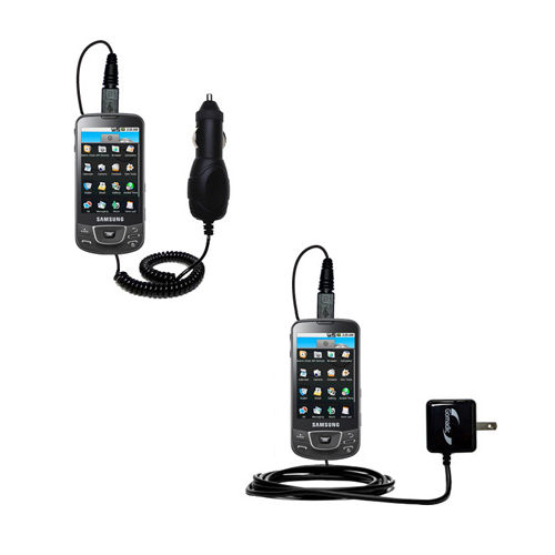 Car & Home Charger Kit compatible with the Samsung Galaxy I7500
