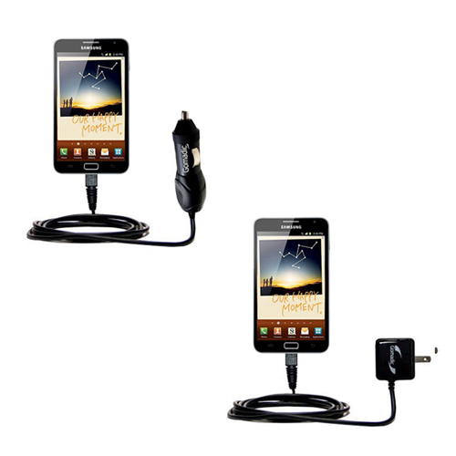 Car & Home Charger Kit compatible with the Samsung GALAXY Note