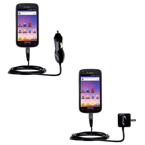 Car & Home Charger Kit compatible with the Samsung Galaxy S Blaze / SGH-T769