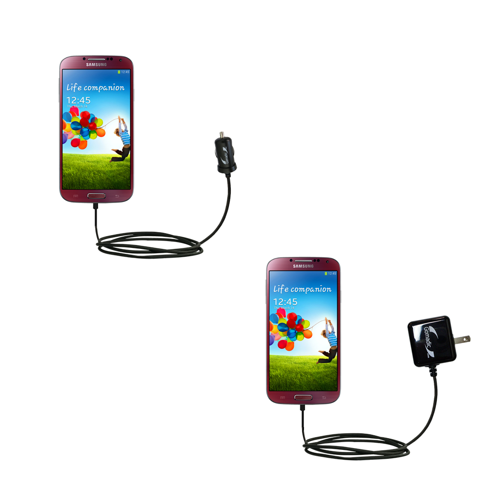 Car & Home Charger Kit compatible with the Samsung Galaxy S4