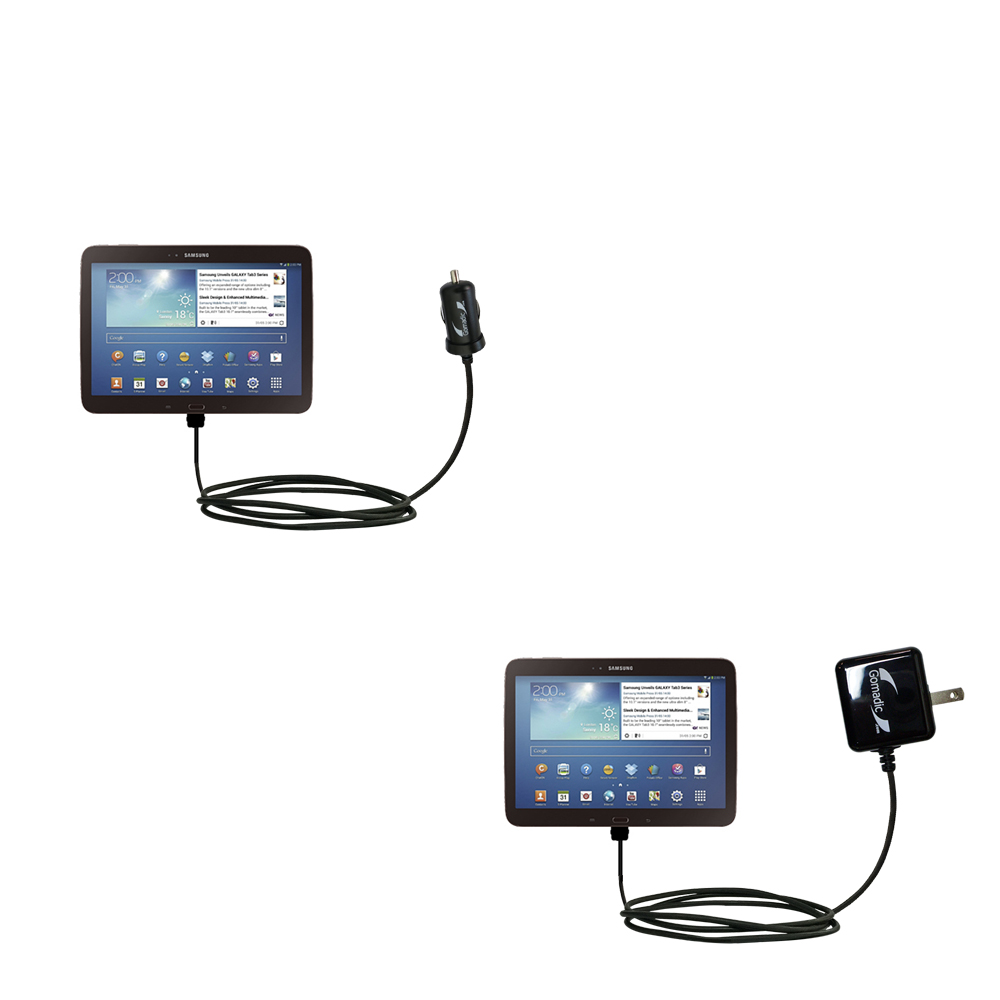 Car & Home Charger Kit compatible with the Samsung Galaxy Tab 3