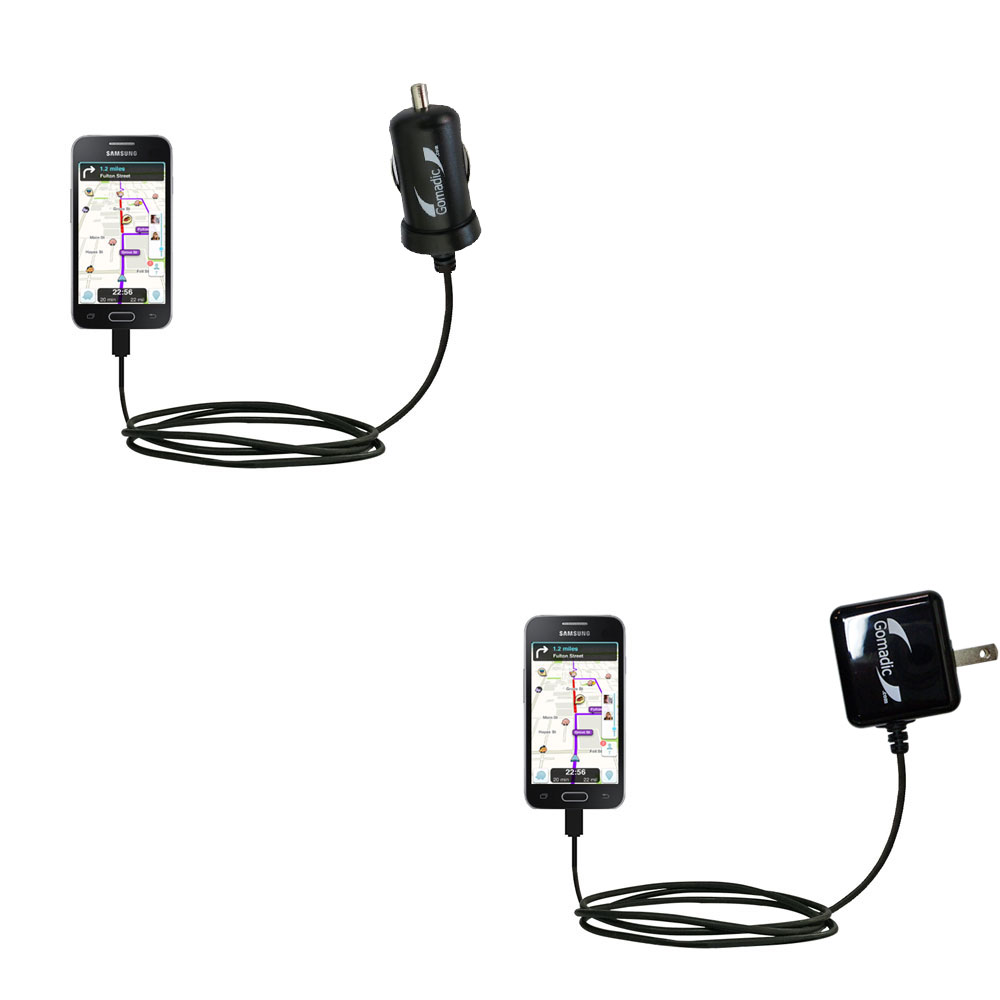 Car & Home Charger Kit compatible with the Samsung Galaxy V