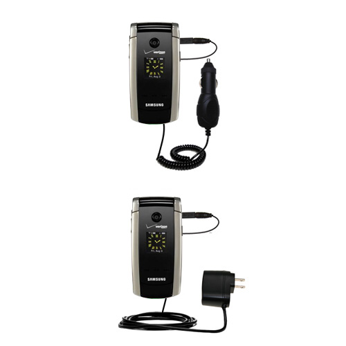 Car & Home Charger Kit compatible with the Samsung Gleam