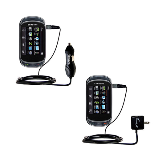 Car & Home Charger Kit compatible with the Samsung Gravity Touch 2