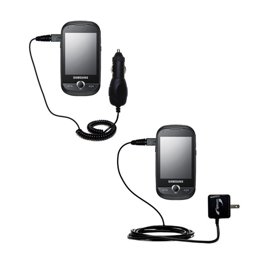 Car & Home Charger Kit compatible with the Samsung GT-B5310R
