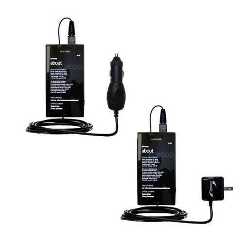 Car & Home Charger Kit compatible with the Samsung GT-I8700