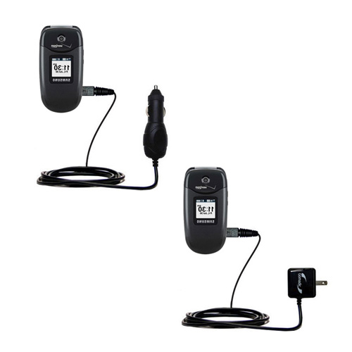Car & Home Charger Kit compatible with the Samsung Gusto 1 / 2