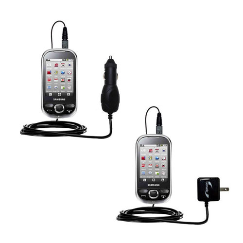 Car & Home Charger Kit compatible with the Samsung I5500