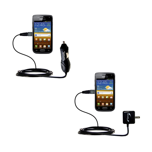 Car & Home Charger Kit compatible with the Samsung I8150