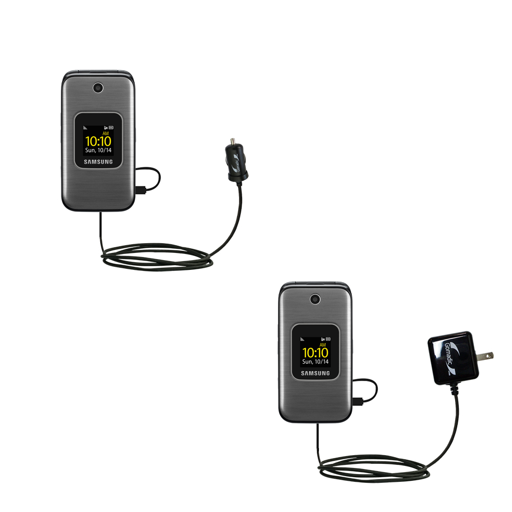 Car & Home Charger Kit compatible with the Samsung M400