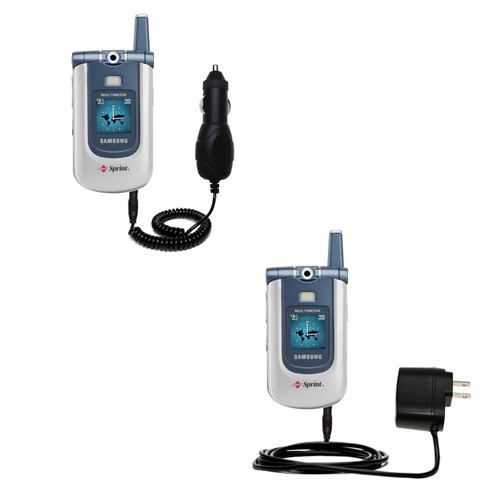 Car & Home Charger Kit compatible with the Samsung MM-A700