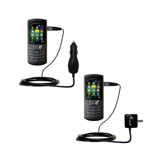 Car & Home Charger Kit compatible with the Samsung Monte Bar