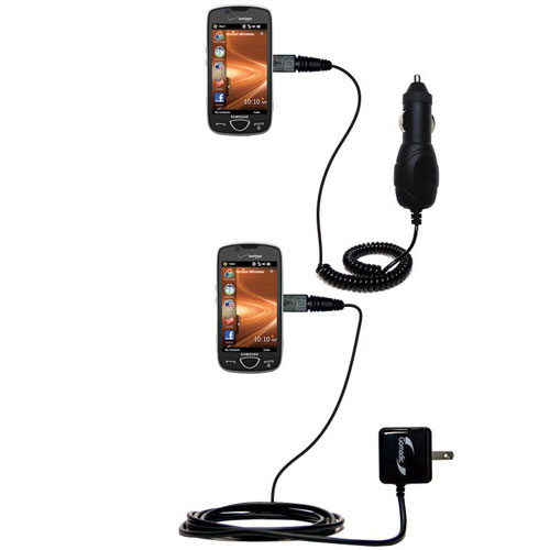 Car & Home Charger Kit compatible with the Samsung Omnia II  SCH-i920