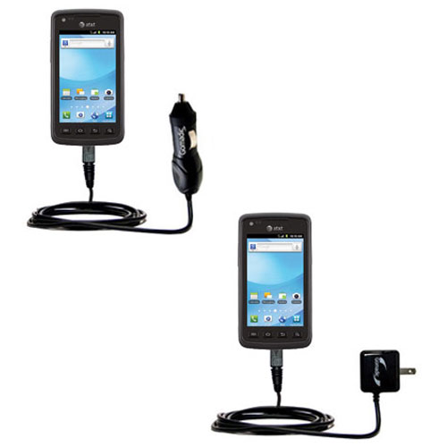 Car & Home Charger Kit compatible with the Samsung Rugby Smart