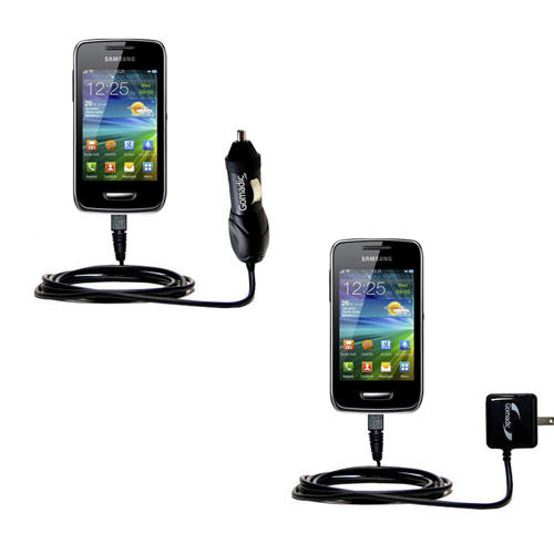 Car & Home Charger Kit compatible with the Samsung S5380