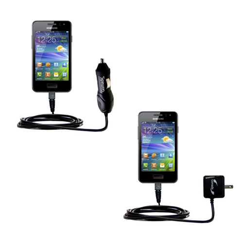 Car & Home Charger Kit compatible with the Samsung S7250