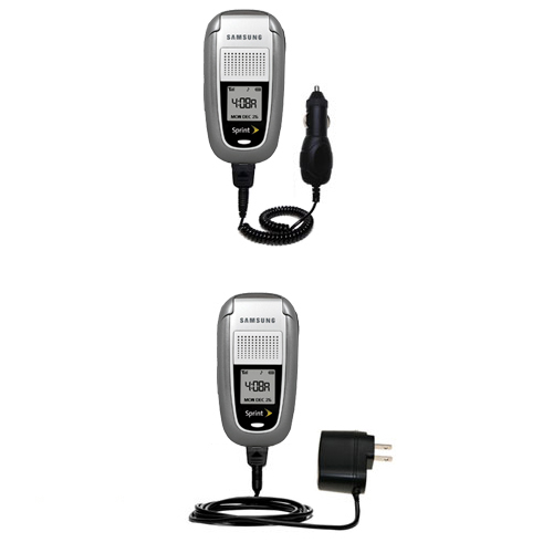 Car & Home Charger Kit compatible with the Samsung SCH-A820