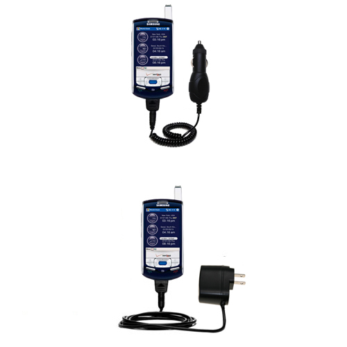 Car & Home Charger Kit compatible with the Samsung SCH-i830