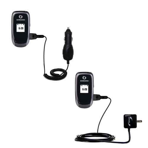 Car & Home Charger Kit compatible with the Samsung SCH-R330