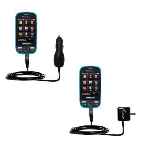 Car & Home Charger Kit compatible with the Samsung SCH-R630