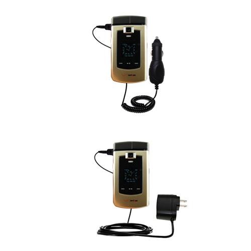 Car & Home Charger Kit compatible with the Samsung SCH-U740