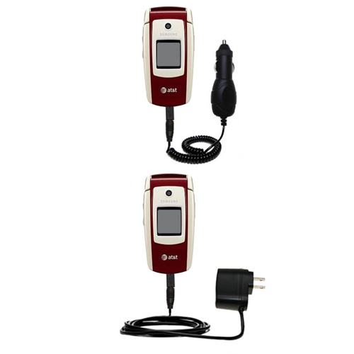 Car & Home Charger Kit compatible with the Samsung SGH-A127