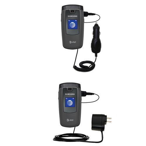 Car & Home Charger Kit compatible with the Samsung SGH-A437