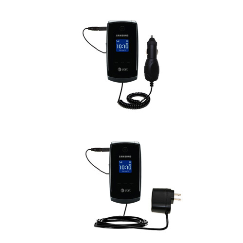 Car & Home Charger Kit compatible with the Samsung SGH-A517