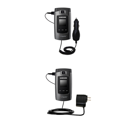 Car & Home Charger Kit compatible with the Samsung SGH-A707