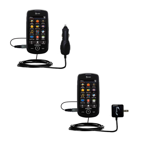 Car & Home Charger Kit compatible with the Samsung SGH-A817