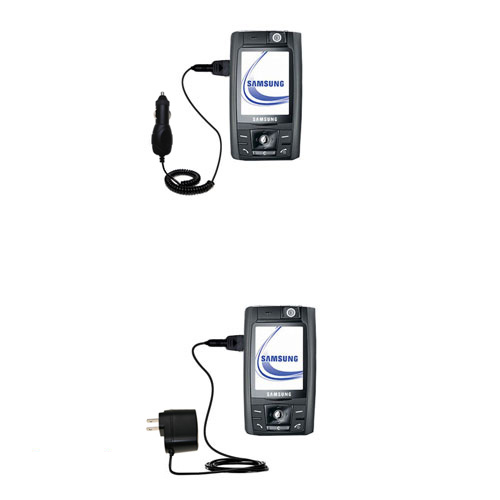 Car & Home Charger Kit compatible with the Samsung SGH-D800