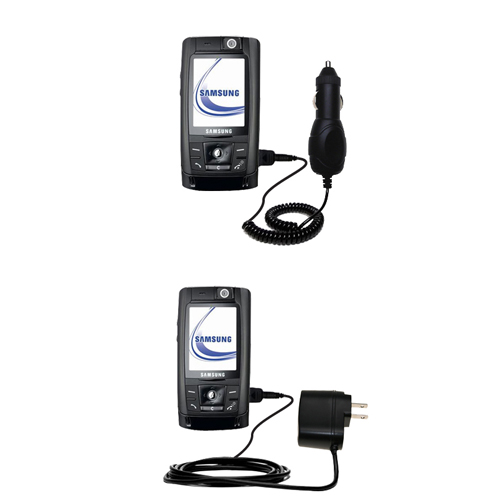 Car & Home Charger Kit compatible with the Samsung SGH-D820