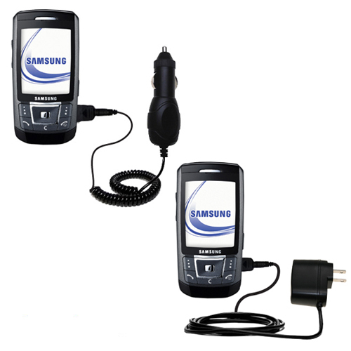 Car & Home Charger Kit compatible with the Samsung SGH-D870