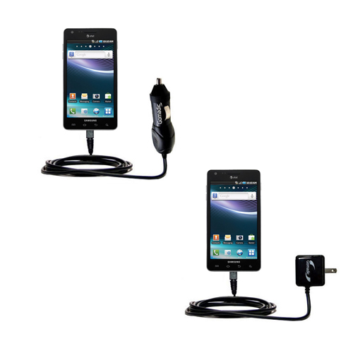 Car & Home Charger Kit compatible with the Samsung SGH-I997