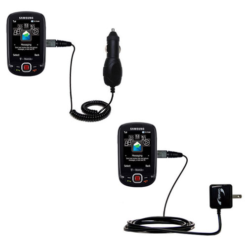 Car & Home Charger Kit compatible with the Samsung SGH-T359
