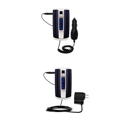 Car & Home Charger Kit compatible with the Samsung SGH-T639