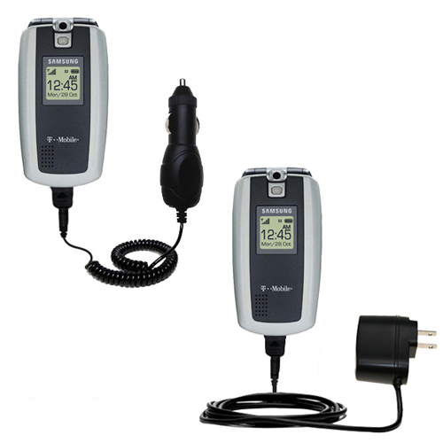 Car & Home Charger Kit compatible with the Samsung SGH-T719