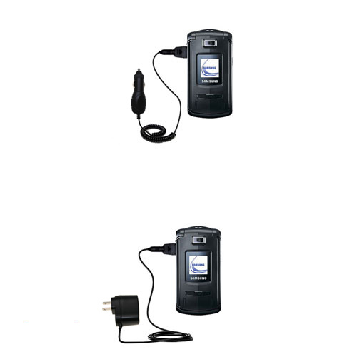 Car & Home Charger Kit compatible with the Samsung SGH-V804