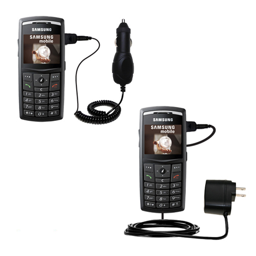 Car & Home Charger Kit compatible with the Samsung SGH-X820