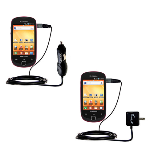 Car & Home Charger Kit compatible with the Samsung SMART / GT2