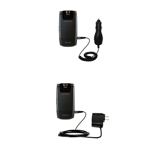 Car & Home Charger Kit compatible with the Samsung SPH-A513