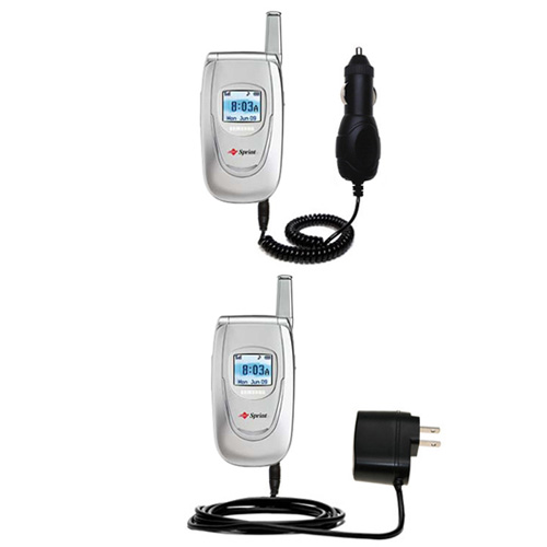 Car & Home Charger Kit compatible with the Samsung SPH-A620