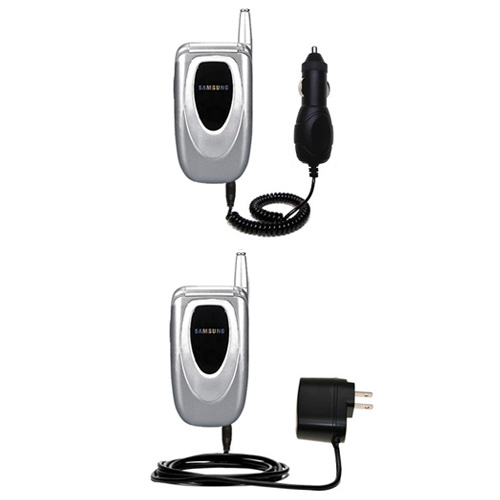 Car & Home Charger Kit compatible with the Samsung SPH-A660