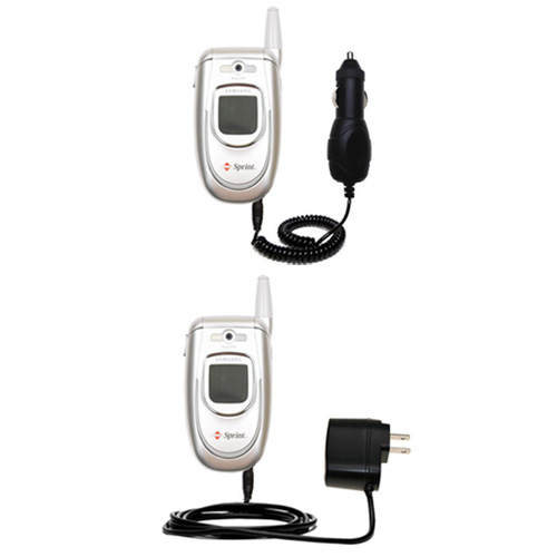 Car & Home Charger Kit compatible with the Samsung SPH-A680